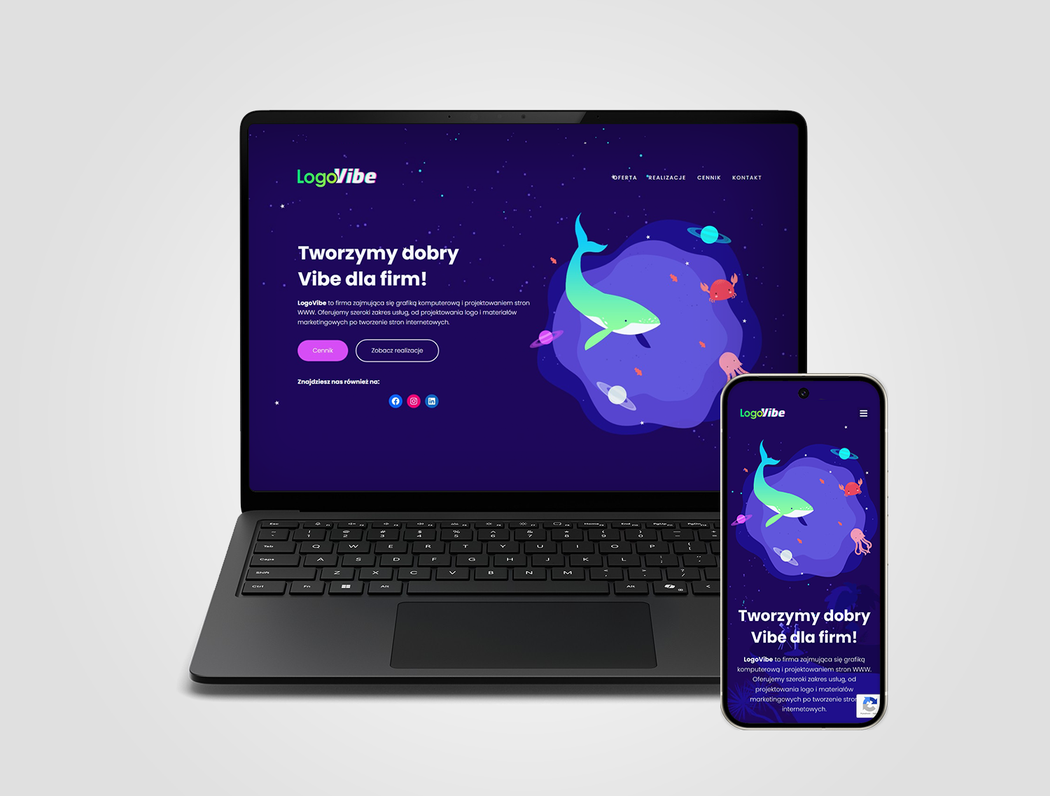 wizytówka dwustronna